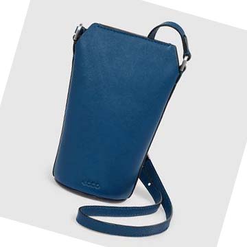 Men's Ecco HYBRID POT Bags Blue | SG 692VRW